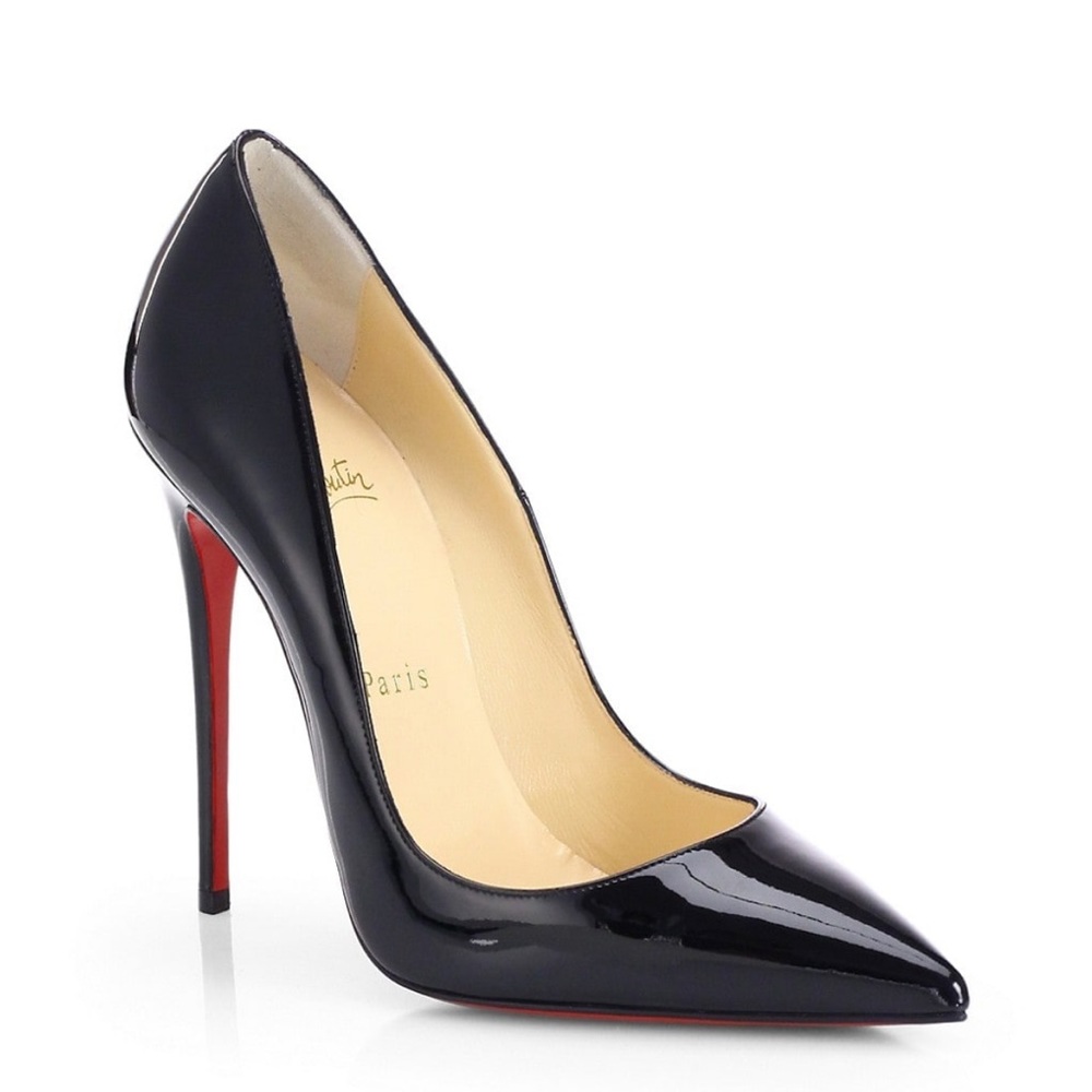 Christian Louboutin
So Kate Patent Pointed-Toe Red Sole Pump 120mm size 37